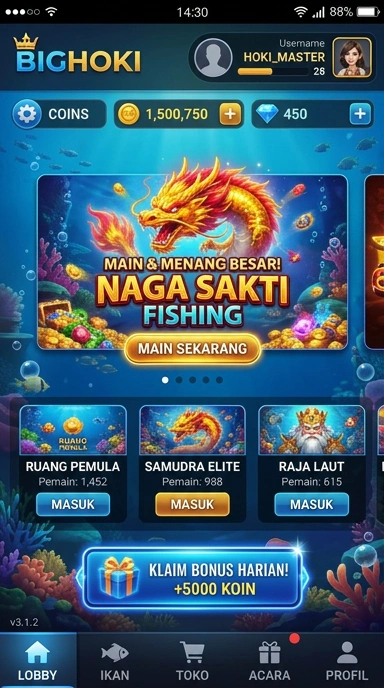 bighoki — cuplikan layar ringkas